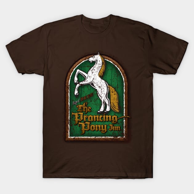 The Prancing Pony T-Shirt by MindsparkCreative